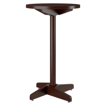 Imagem de Mesa De Jantar-bar Alta Redonda 60cm Multimóveis Cr50113