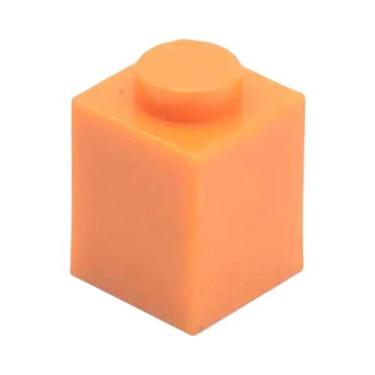 Imagem de 100 Peças De Blocos De Montar Compatíveis MOC 1x1 3005, Brinquedos Edu