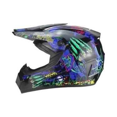 Imagem de Capacete Off-Road Para Adultos E Crianças, Certificado Pela DOT, Profi
