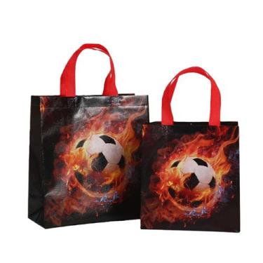 Imagem de Bolsa de presente impermeável não tecida com estampa de futebol americ