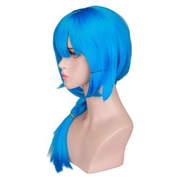 Imagem de Peruca de cosplay Jinxs, fantasia de anime, festa de Halloween, resist