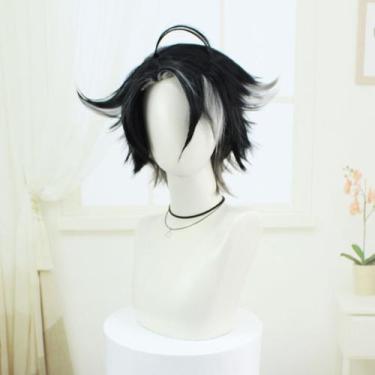 Imagem de Peruca de cosplay Genshins Impacts Wriothesleys Synthetic Hair 30cm - 