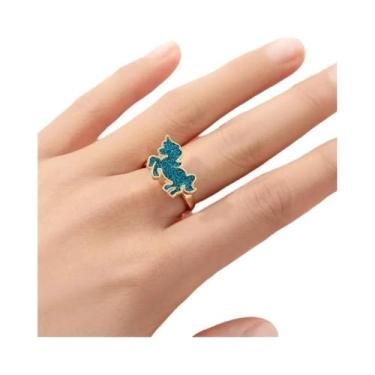 Imagem de Anel Giratório Ajustável Borboleta Margarida Para Mulheres, Anel Anti-