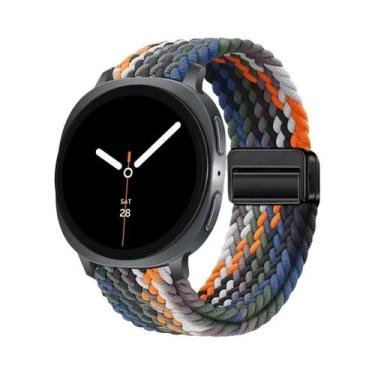 Imagem de Pulseira Magnética De Nylon Trançado Solo Loop De 40mm 44mm 46mm Para 