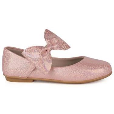 Imagem de Sapatilha Infantil Menina laço com Laço Glow 2804-Feminino