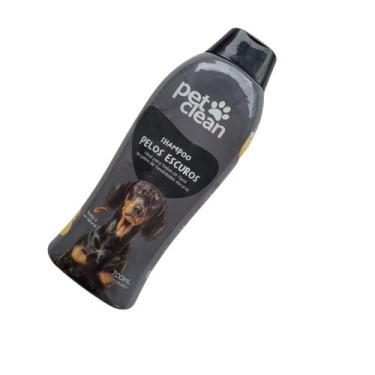 Imagem de Shampoo Pelos Escuros Pet Clean 700ml Cães Cachorros Pet