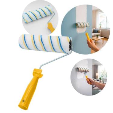 Imagem de Rolo de Pintura 10 Polegadas Com Antirrespingos - Nilo-imports