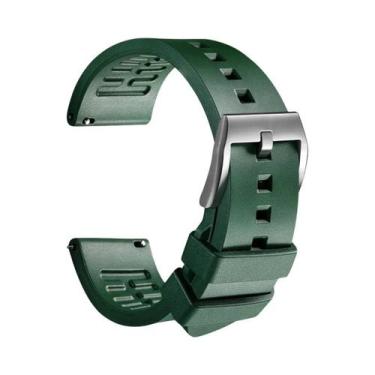 Imagem de Pulseira De Borracha Natural Com Liberação Rápida Para Relógios Rolex 