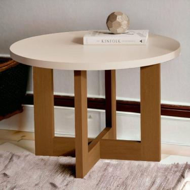 Imagem de Mesa De Centro Jb 8001 Pérola E Nature Bechara