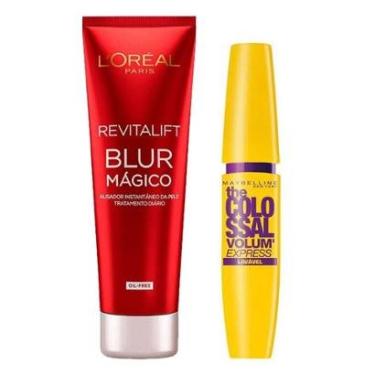 Imagem de L'Oréal Paris + Maybelline Kit - Primer + Máscara de Cílios Lavável Kit-Feminino