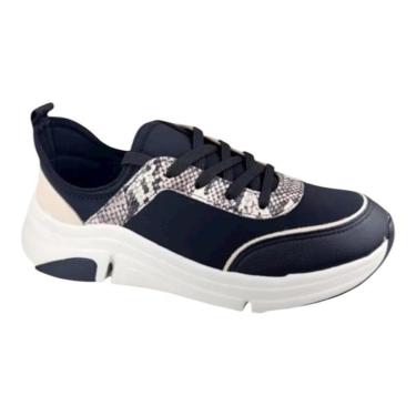 Imagem de Tênis Casual Feminino Sneaker Chunky Animal Print Modare-Feminino