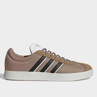 Imagem de Tênis Adidas VL Court Base Masculino, Marrom, Preto, 40