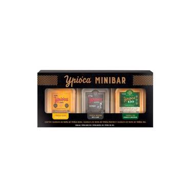 Imagem de Kit Cachaça Ypióca Minibar 165ml - 3 Unidades