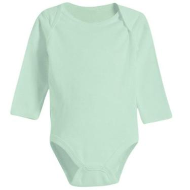 Imagem de Body Roupa de Bebê Manga Longa Suedine 100% Algodão Enxoval - Koala Ba