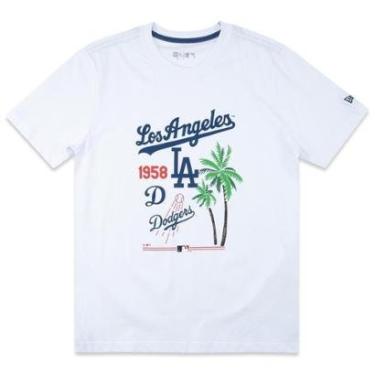 Imagem de Camiseta New Era Regular MLB Los Angeles Dodgers Fan-Masculino