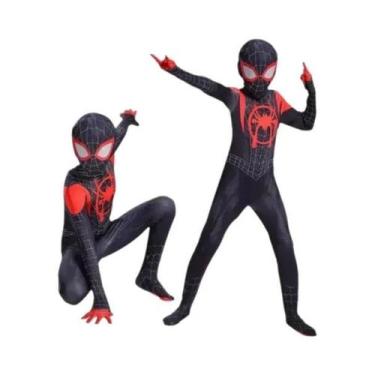 Imagem de Fantasia De Cosplay Do Homem-Aranha, Macacão Zentai De Spandex Para Cr