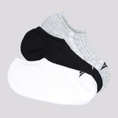 Imagem de Kit Meias Penalty Sport Cano Invisível 3 Pares, 39-44