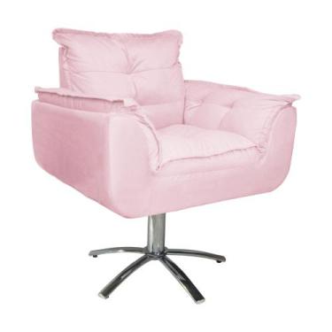 Imagem de Combo 2 Poltronas Para Escritório Com Base Giratória de Metal Opala Su