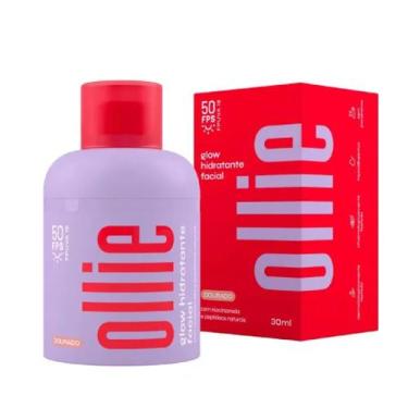Imagem de Glow Hidratante Facial Ollie FPS50 Dourado 30ml