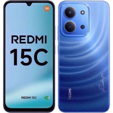 Imagem de Smatphone Xiaomi Redmi 15C 4GB Ram + 128GB Rom ( Blue) Azul, 128GB, Az