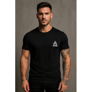 Imagem de Camiseta Slim Básica Masculina com Elastano Premium - Estilo e Confort