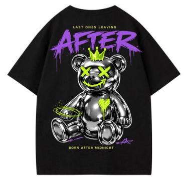 Imagem de Camiseta Oversized Premium 100% Algodão com Estampa DTF - AFTER, XGG, 
