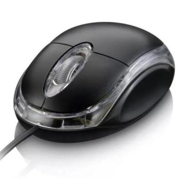 Imagem de Mouse Usb Óptico Com Fio Exbom Premium - NoBrand