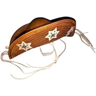 Imagem de Chapéu de couro cangaceiro lampião - GBA, Encaixe 58/59, abaexterna30