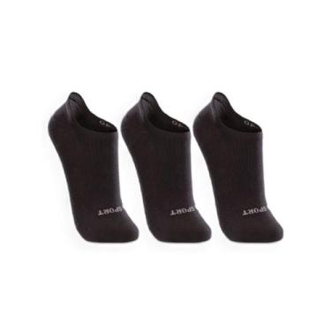 Imagem de Meia Lupo AU Sap. Invisivel K3 Cor:PretoTamanho:M, Preto, M