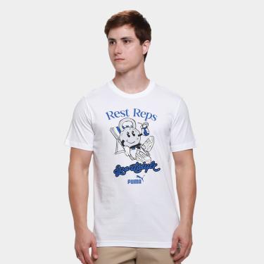 Imagem de Camiseta Puma Graphic Masculina-Masculino