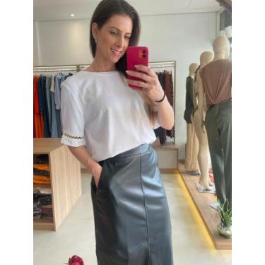 Imagem de Blusa feminina - manga - linho - Fabiela Barreto, G