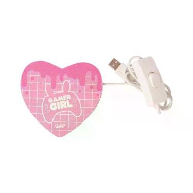 Imagem de Porta copo com led - gamer girl uatt
