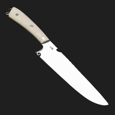 Imagem de Faca Picanheira Picaço Inox Cabo de Osso 3mm 8" - GRIFE SG  FACAS ARTE