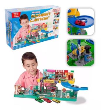 Imagem de Posto Lava Rápido Splash Center Compatível C/ Hot Wheels - Lugo