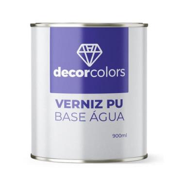 Imagem de Verniz pu base água brilhante 900ml - decor colors