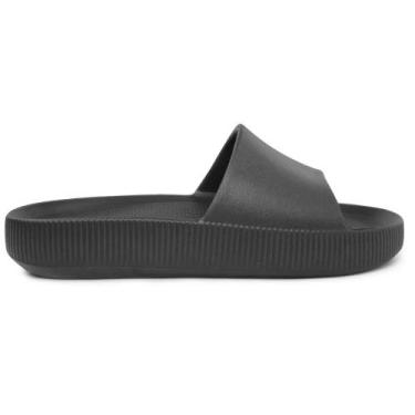 Imagem de Chinelo Feminino Usaflex Slide Poofy Preto - AG05, 37