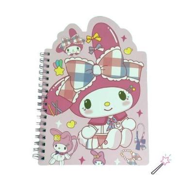 Imagem de Caderneta Caderno Espiral 1/4 Hello Kitty Sanrio Personagem:My Melody,