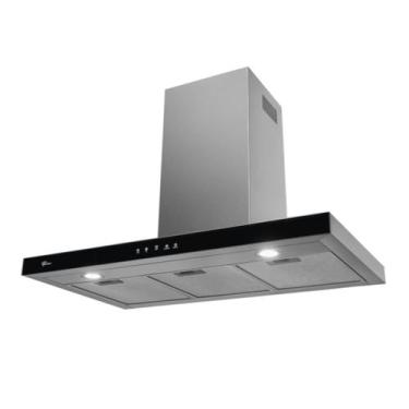 Imagem de Coifa de Parede Fischer Infinity 90 cm com Touch Screen, 220V, Preto