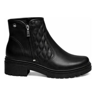 Imagem de Bota Dakota Coturno De Cano Curto Boot Almería Ziper Lateral Super Con