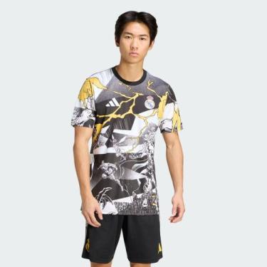 Imagem de Camisa Adidas Real Madrid Pré-Jogo 2026, EEG
