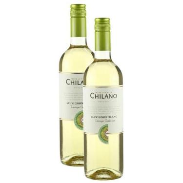 Imagem de kit 2 VINHO CHILANO FINO SAUVIGNON BLANC VINTAGE COLLECTION 750ML