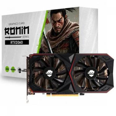 Imagem de Placa de Vídeo Gamer Ninja NVIDIA GeForce RTX 2060 Ronin, 6GB, GDDR6, 