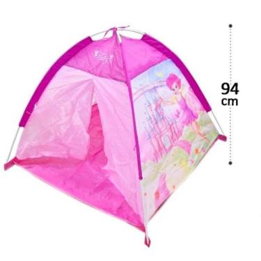 Imagem de Barraca para Crianças Fadinha Feliz 94 x 112 x 112cm Infantil - DM BRA