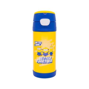 Imagem de Garrafa Top Handle Infantil 350ml Minions Zona Criativa - 10073985