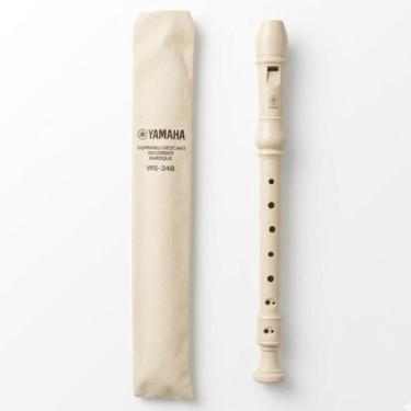Imagem de Flauta Doce Yamaha Para Escola Soprano Barroca afinação precisa - NoBr