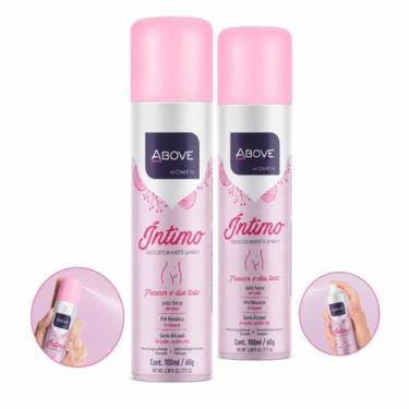 Imagem de Kit 2 Desodorantes Íntimos Above Women Jato Seco 100ml