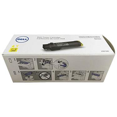 Imagem de Cartucho de toner amarelo Dell 2RF0R para H625, H825, S2825