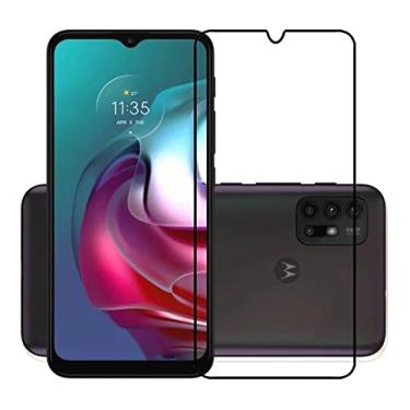 Imagem de Película de vidro 3D 9D transparente para Moto G60