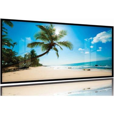 Imagem de Quadro Decorativo Praia Coqueiro 130x60 Moldura Preta 2x2