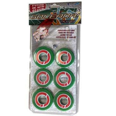 Imagem de Jogo para Futebol de Botão Klopf 34098 - Verde/Vermelho 